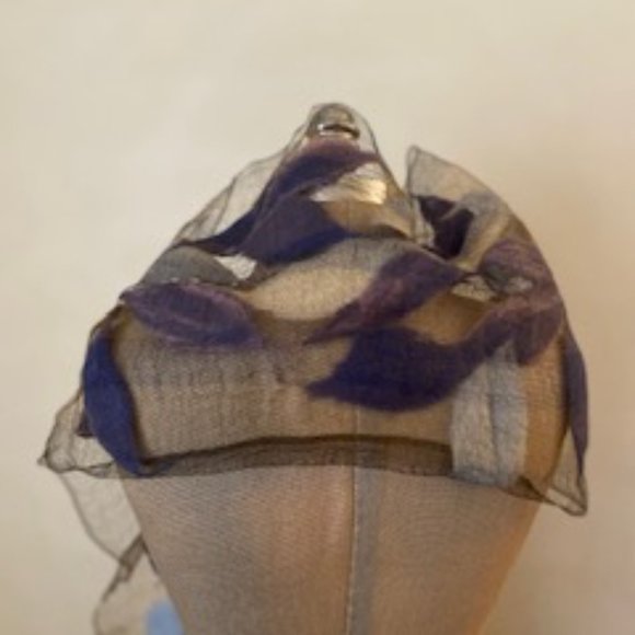 NWOT DESIGNER SILK ORGANZA & MERINO WOOL FELT - Picture 8 of 10